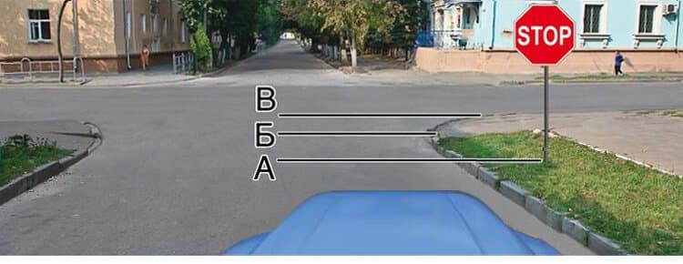 ПДД.РФ - Где Вы должны остановиться?