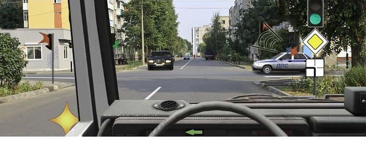 ПДД.РФ - Как Вам следует поступить при повороте налево?