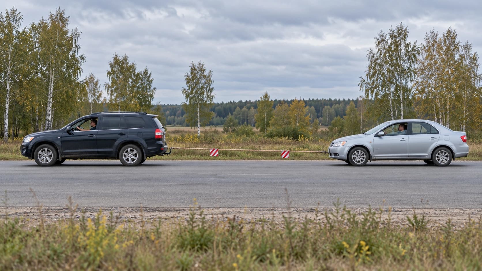 Буксировка автомобиля: правила, скорость, расстояние и когда она запрещена