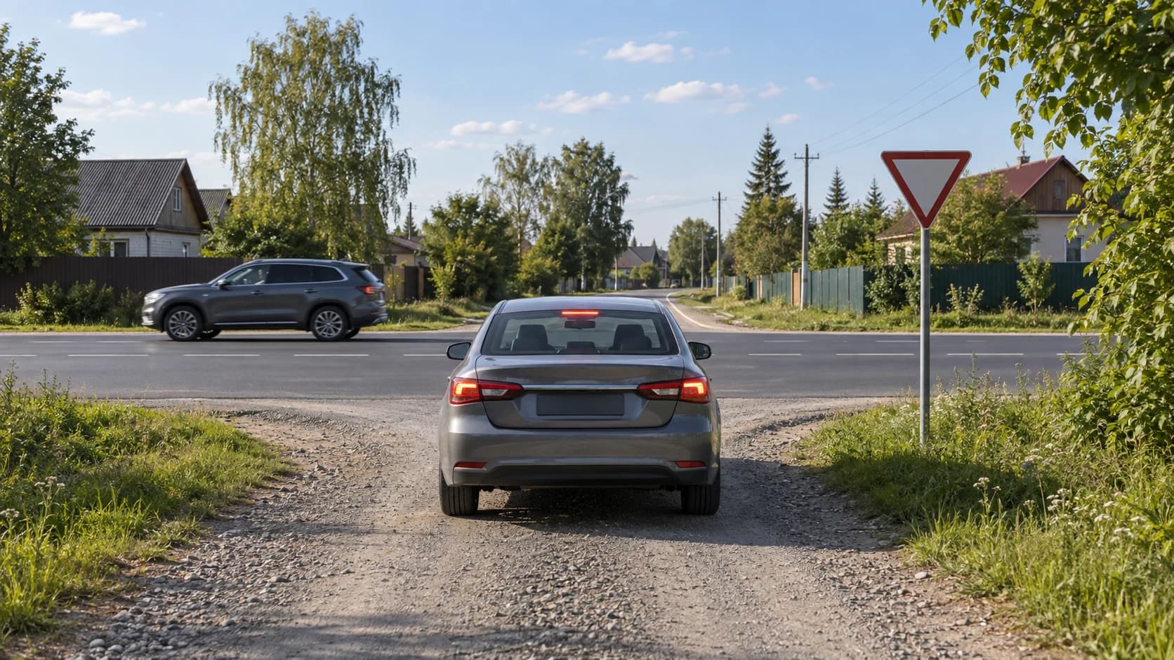 Главная и второстепенная дорога: как определить приоритет на перекрёстке