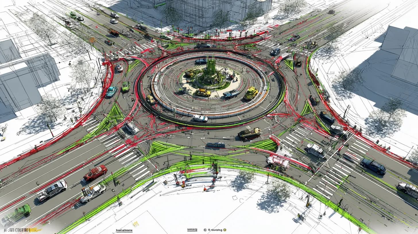 Круговое движение в 2026 году: полный разбор правил проезда, изменений в ПДД и типичных ошибок